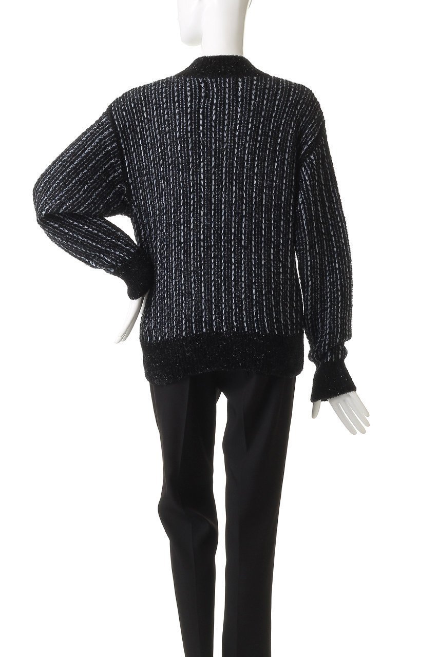 【スタニングルアー/STUNNING LURE】の【Waltz】ラストラス ストライプニットプルオーバー 人気、トレンドファッション・服の通販 founy(ファニー) 　ファッション　Fashion　レディースファッション　Fashion for Women　トップス・カットソー　Cut & Sew Tops　ニット　Knit Tops & Sweaters　カジュアルプルオーバー・ニットトップス　Pullovers & Knit Tops / Casual Pullovers　ストライプ　Stripe, Striped Pattern　エレガント 上品　Elegant　冬　Winter / This Winter　other-4|ID: prp329100004884567 ipo3291000000036461748