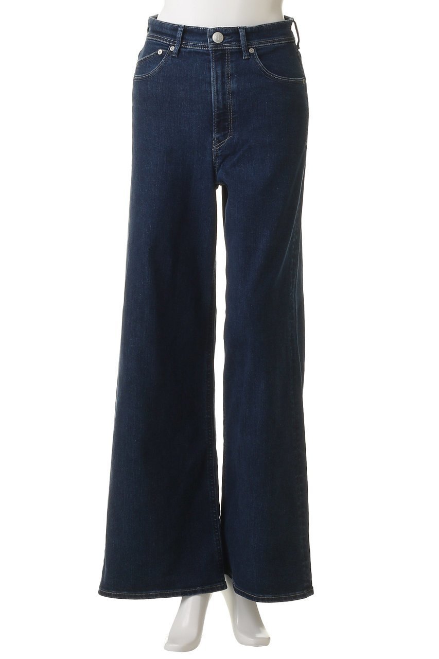 【ヤヌーク/YANUK】のワイドフレアデニム 人気、トレンドファッション・服の通販 founy(ファニー) 　ファッション　Fashion　レディースファッション　Fashion for Women　パンツ　Pants & Trousers　デニムパンツ・ジーンズ・美脚デニム　Denim Jeans & Pants　ストレッチ　Stretch, Stretchy Fabric　デニム　Denim, Jeans Material　フィット　Fit, Slim Fit　フレア　Flare, Flared　other-2|ID: prp329100004884570 ipo3291000000036461766