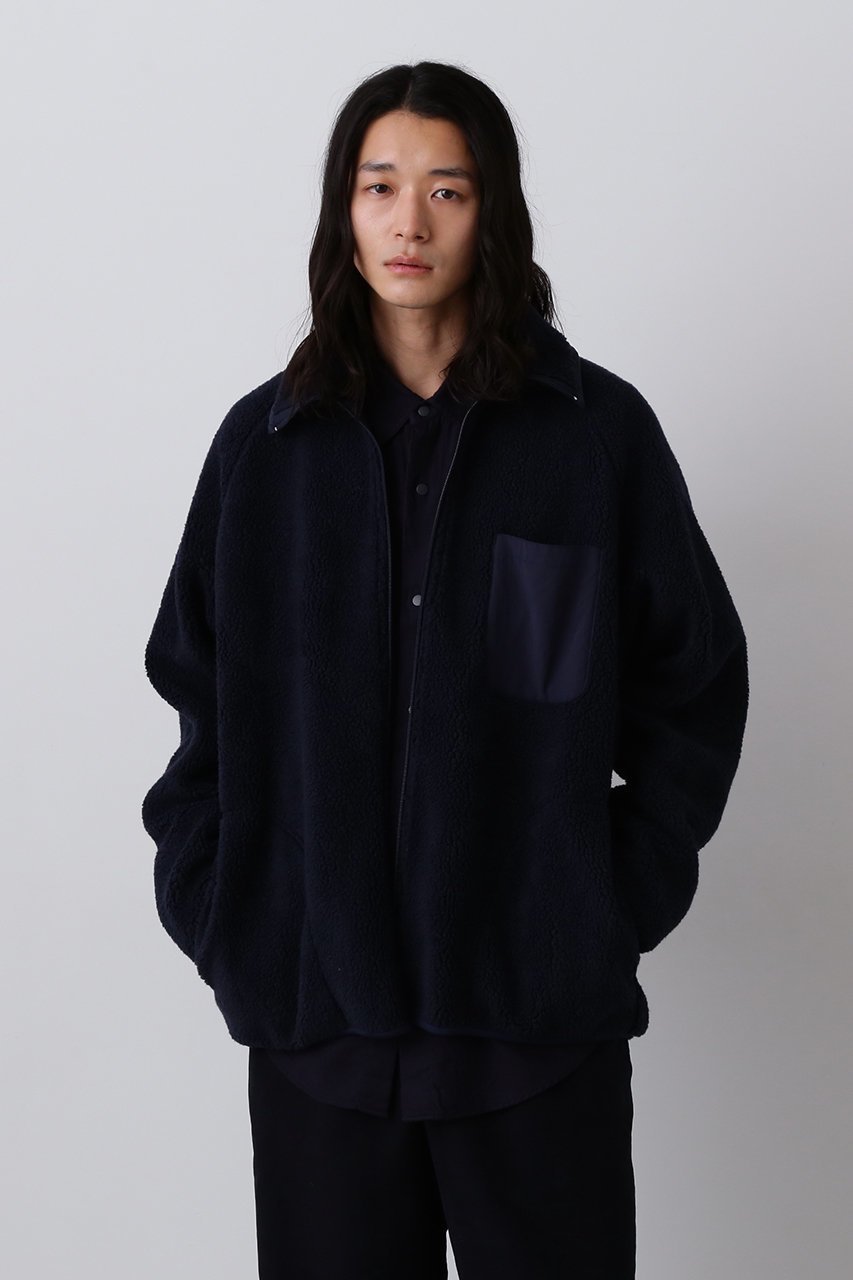【イレーヴ/YLEVE】の【UNISEX】【Y】RECYCLEポリエステル ボア ブルゾン 人気、トレンドファッション・服の通販 founy(ファニー) 　ファッション　Fashion　レディースファッション　Fashion for Women　アウター　Coat / Outerwear Collection　レディースジャケット・軽アウター　Jackets　ブルゾンジャケット・スポーティアウター　Blouson Jackets　ユニセックス　Unisex, Genderless　シンプル　Simple, Minimal　ジャケット　Jacket, Outerwear　ブルゾン　Blouson, Bomber Jacket　リラックス　Relax, Relaxed Fit　A/W・秋冬　Autumn/Winter　羽織　Haori, Light Jacket　other-8|ID: prp329100004884582 ipo3291000000036461877