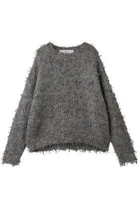 【ルームエイト/Room no.8】のRIBBON-YARN クルー トップス 人気、トレンドファッション・服の通販 founy(ファニー) ファッション Fashion レディースファッション Fashion for Women トップス・カットソー Cut & Sew Tops ニット Knit Tops & Sweaters カジュアルプルオーバー・ニットトップス Pullovers & Knit Tops / Casual Pullovers ラグジュアリー Luxury, Elegant 今季 This Season, Current Season |ID:prp329100004884585