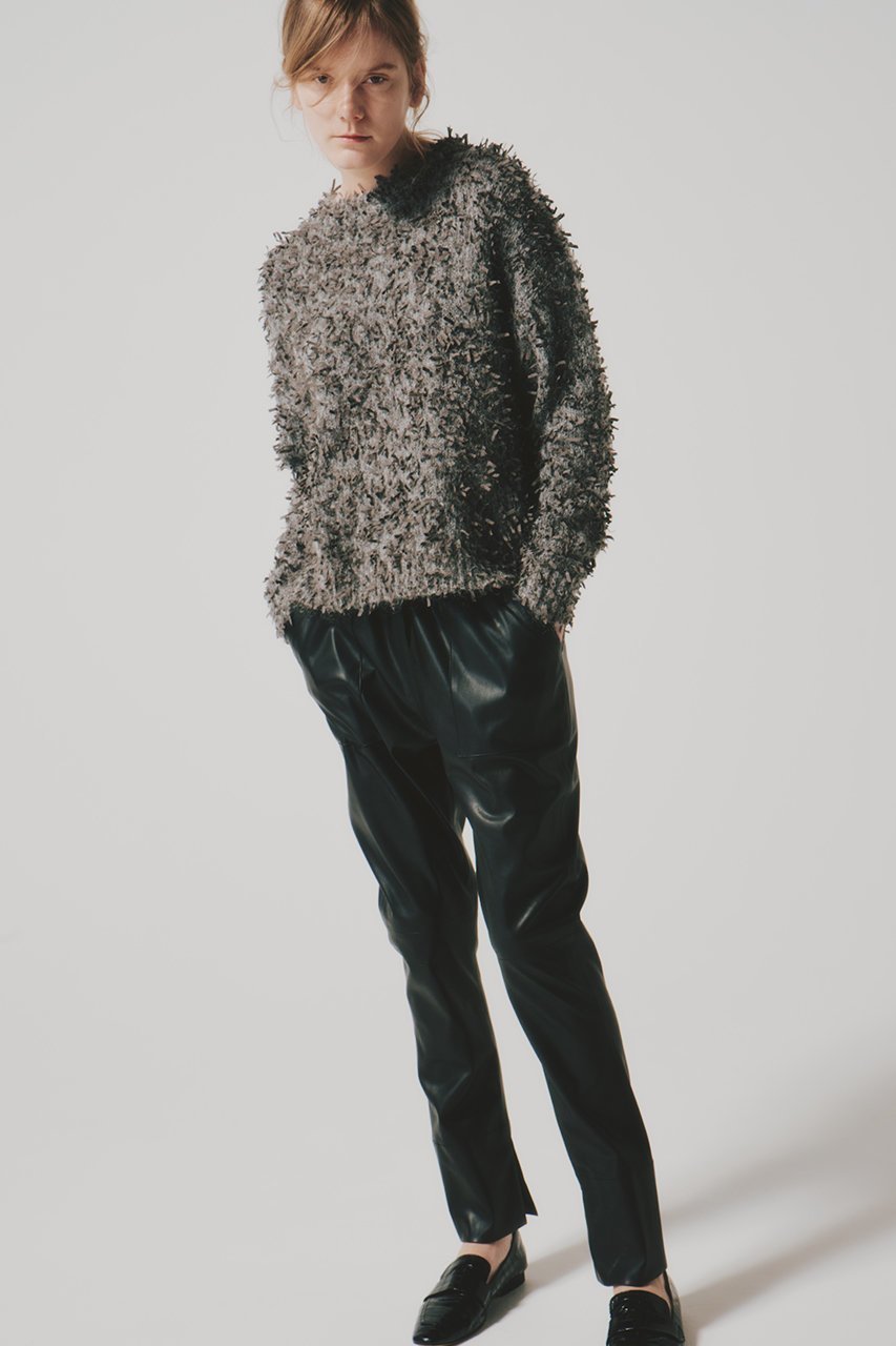 【ルームエイト/Room no.8】のRIBBON-YARN クルー トップス 人気、トレンドファッション・服の通販 founy(ファニー) 　ファッション　Fashion　レディースファッション　Fashion for Women　トップス・カットソー　Cut & Sew Tops　ニット　Knit Tops & Sweaters　カジュアルプルオーバー・ニットトップス　Pullovers & Knit Tops / Casual Pullovers　ラグジュアリー　Luxury, Elegant　今季　This Season, Current Season　other-7|ID: prp329100004884585 ipo3291000000036461901