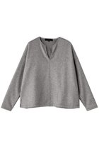 【フローレント/FLORENT】のウールライク シャギー キーネック プルオーバー 人気、トレンドファッション・服の通販 founy(ファニー) ファッション Fashion レディースファッション Fashion for Women トップス・カットソー Cut & Sew Tops ニット Knit Tops & Sweaters カジュアルプルオーバー・ニットトップス Pullovers & Knit Tops / Casual Pullovers なめらか Smooth, Silky Texture ビジネス 仕事 通勤 Business / Work / Commuting thumbnail ライトグレー|ID: prp329100004884587 ipo3291000000036461913