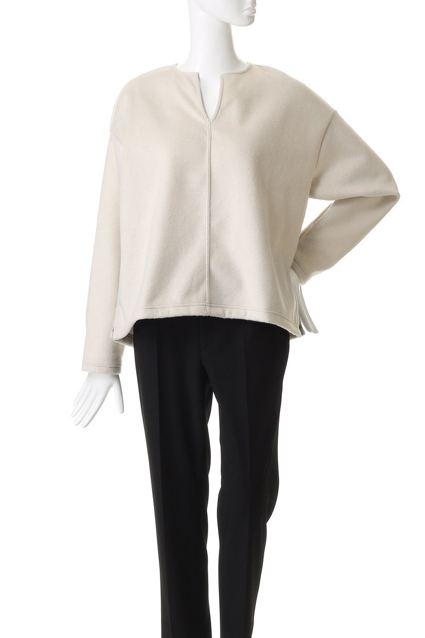 【フローレント/FLORENT】のウールライク シャギー キーネック プルオーバー 人気、トレンドファッション・服の通販 founy(ファニー) 　ファッション　Fashion　レディースファッション　Fashion for Women　トップス・カットソー　Cut & Sew Tops　ニット　Knit Tops & Sweaters　カジュアルプルオーバー・ニットトップス　Pullovers & Knit Tops / Casual Pullovers　なめらか　Smooth, Silky Texture　ビジネス 仕事 通勤　Business / Work / Commuting　other-2|ID: prp329100004884587 ipo3291000000036461915