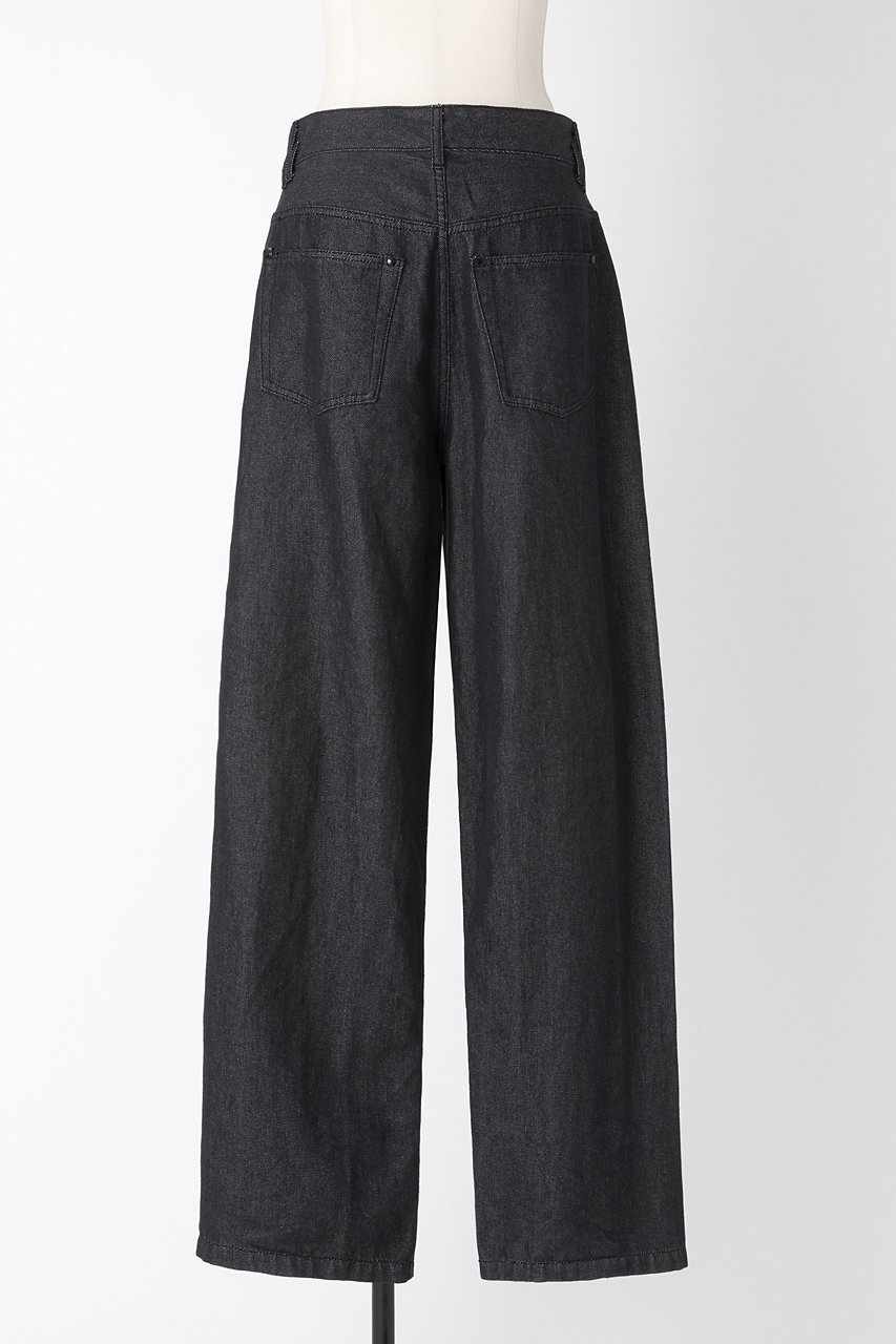 【オーヴィル/EAUVIRE】のワイドストレートデニムパンツ 人気、トレンドファッション・服の通販 founy(ファニー) 　ファッション　Fashion　レディースファッション　Fashion for Women　パンツ　Pants & Trousers　デニムパンツ・ジーンズ・美脚デニム　Denim Jeans & Pants　スタイリッシュ　Stylish, Fashionable　デニム　Denim, Jeans Material　バランス　Balance, Style Balance　フロント　Front, Front Design　冬　Winter / This Winter　吸水　Absorbent, Quick-Dry　夏　Summer　抗菌　Antibacterial, Bacteria-Resistant　日本製　Made In Japan　other-3|ID: prp329100004884597 ipo3291000000036462016