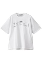 【サードマガジン/THIRD MAGAZINE】のバブルロゴTシャツ 人気、トレンドファッション・服の通販 founy(ファニー) ファッション Fashion レディースファッション Fashion for Women トップス・カットソー Cut & Sew Tops シャツ・ブラウス・オフィスカジュアル Elegant Blouses & Button-Ups ロングTシャツ・Tシャツ Longline T-Shirts & Tees カットソー・ベーシックTシャツ Cut-and-Sewn Tops / Stretch Tees & Basics ショート Short, Short Length シンプル Simple, Minimal スリーブ Sleeve, Long Sleeve / Short Sleeve モコモコ Fuzzy, Fluffy モノトーン Monotone, Black and White 半袖 Short Sleeve, Half Sleeve thumbnail ホワイト|ID: prp329100004884599 ipo3291000000036462032