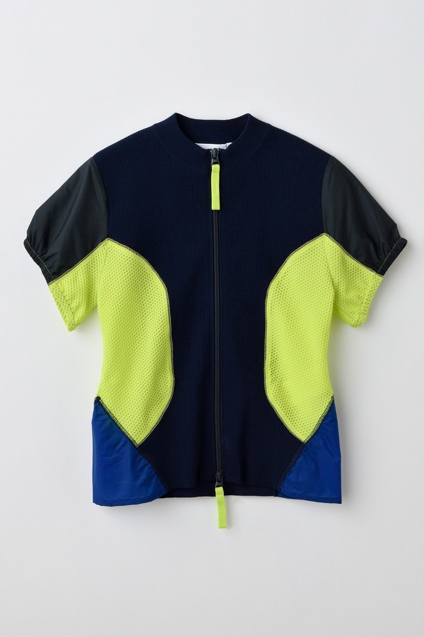 【ナゴンスタンス/nagonstans】のCRAFTGASS MixコンパクトT/SH Tシャツ インテリア・キッズ・メンズ・レディースファッション・服の通販 founy(ファニー) 　ファッション　Fashion　レディースファッション　Fashion for Women　トップス・カットソー　Cut & Sew Tops　シャツ・ブラウス・オフィスカジュアル　Elegant Blouses & Button-Ups　ロングTシャツ・Tシャツ　Longline T-Shirts & Tees　カットソー・ベーシックTシャツ　Cut-and-Sewn Tops / Stretch Tees & Basics　コンパクト　Compact, Small Size　ショート　Short, Short Length　ジップ　Zip, Zipper　スリーブ　Sleeve, Long Sleeve / Short Sleeve　タフタ　Taffeta, Structured Fabric　ミックス　Mix, Mixed Style　Space|ID: prp329100004884600 ipo3291000000036462046