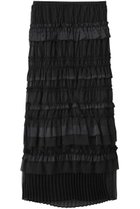 【メゾンスペシャル/MAISON SPECIAL】のTiered Frill Long Tight Skirt/ティアードフリルロングタイトスカート 人気、トレンドファッション・服の通販 founy(ファニー) ファッション Fashion レディースファッション Fashion for Women スカート Skirts ロングスカート Long Skirts / Maxi & Midi Skirts エレガント 上品 Elegant ギャザー Gathered, Ruffled シアー Sheer, See-Through シンプル Simple, Minimal スタイリッシュ Stylish, Fashionable ティアード Tiered, Tiered Style フィット Fit, Slim Fit プリーツ Pleats, Pleated ロング Long, Long-Length thumbnail BLK(ブラック)|ID: prp329100004884608 ipo3291000000036462089