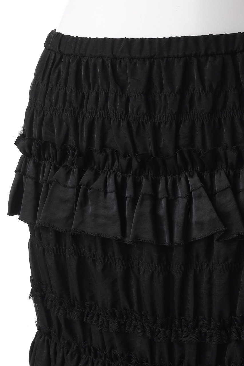 【メゾンスペシャル/MAISON SPECIAL】のTiered Frill Long Tight Skirt/ティアードフリルロングタイトスカート 人気、トレンドファッション・服の通販 founy(ファニー) 　ファッション　Fashion　レディースファッション　Fashion for Women　スカート　Skirts　ロングスカート　Long Skirts / Maxi & Midi Skirts　エレガント 上品　Elegant　ギャザー　Gathered, Ruffled　シアー　Sheer, See-Through　シンプル　Simple, Minimal　スタイリッシュ　Stylish, Fashionable　ティアード　Tiered, Tiered Style　フィット　Fit, Slim Fit　プリーツ　Pleats, Pleated　ロング　Long, Long-Length　other-5|ID: prp329100004884608 ipo3291000000036462094