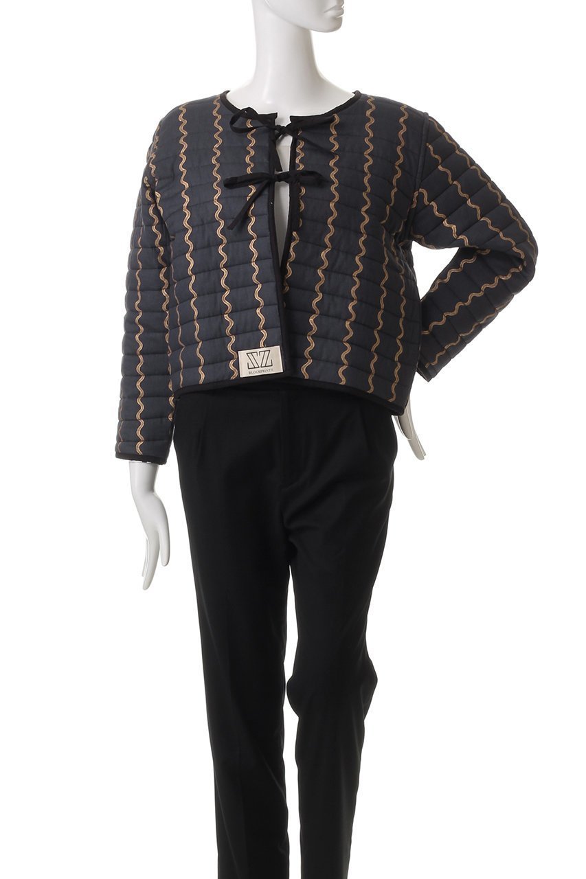 【エスゼット ブロックプリント/SZ Blockprints】の【日本限定】QUILTED JACKET MAGGI&ESSA リバーシブルジャケット 人気、トレンドファッション・服の通販 founy(ファニー) ファッション Fashion レディースファッション Fashion for Women アウター Coat / Outerwear Collection レディースジャケット・軽アウター Jackets キルティング Quilted, Quilting コンパクト Compact, Small Size ショート Short, Short Length ジャケット Jacket, Outerwear フェミニン Feminine, Girly フレア Flare, Flared ボトム Bottoms, Lower Wear リボン Ribbon, Bow ワイド Wide, Wide Fit other-2|ID: prp329100004884615 ipo3291000000036462150