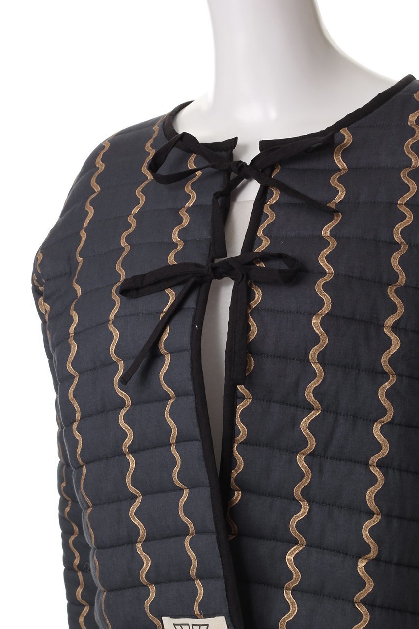 【エスゼット ブロックプリント/SZ Blockprints】の【日本限定】QUILTED JACKET MAGGI&ESSA リバーシブルジャケット 人気、トレンドファッション・服の通販 founy(ファニー) ファッション Fashion レディースファッション Fashion for Women アウター Coat / Outerwear Collection レディースジャケット・軽アウター Jackets キルティング Quilted, Quilting コンパクト Compact, Small Size ショート Short, Short Length ジャケット Jacket, Outerwear フェミニン Feminine, Girly フレア Flare, Flared ボトム Bottoms, Lower Wear リボン Ribbon, Bow ワイド Wide, Wide Fit other-5|ID: prp329100004884615 ipo3291000000036462153