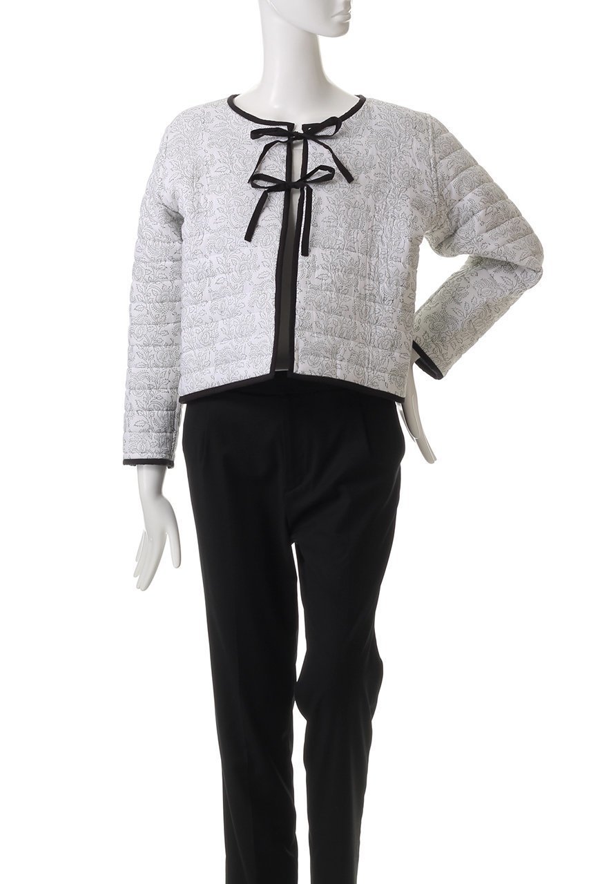 【エスゼット ブロックプリント/SZ Blockprints】の【日本限定】QUILTED JACKET MAGGI&ESSA リバーシブルジャケット 人気、トレンドファッション・服の通販 founy(ファニー) ファッション Fashion レディースファッション Fashion for Women アウター Coat / Outerwear Collection レディースジャケット・軽アウター Jackets キルティング Quilted, Quilting コンパクト Compact, Small Size ショート Short, Short Length ジャケット Jacket, Outerwear フェミニン Feminine, Girly フレア Flare, Flared ボトム Bottoms, Lower Wear リボン Ribbon, Bow ワイド Wide, Wide Fit other-6|ID: prp329100004884615 ipo3291000000036462154