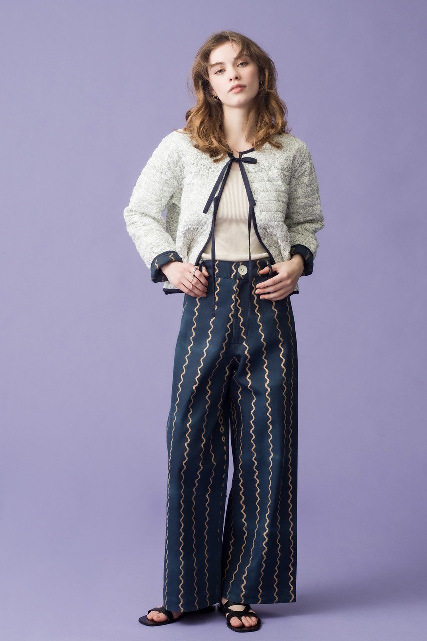 【エスゼット ブロックプリント/SZ Blockprints】の【日本限定】QUILTED JACKET MAGGI&ESSA リバーシブルジャケット 人気、トレンドファッション・服の通販 founy(ファニー) ファッション Fashion レディースファッション Fashion for Women アウター Coat / Outerwear Collection レディースジャケット・軽アウター Jackets キルティング Quilted, Quilting コンパクト Compact, Small Size ショート Short, Short Length ジャケット Jacket, Outerwear フェミニン Feminine, Girly フレア Flare, Flared ボトム Bottoms, Lower Wear リボン Ribbon, Bow ワイド Wide, Wide Fit other-8|ID: prp329100004884615 ipo3291000000036462156