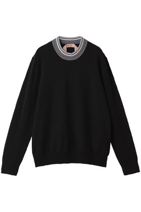 【ヌメロ ヴェントゥーノ/N°21】のクルーネック ニットトップス 人気、トレンドファッション・服の通販 founy(ファニー) ファッション Fashion レディースファッション Fashion for Women トップス・カットソー Cut & Sew Tops ニット Knit Tops & Sweaters カジュアルプルオーバー・ニットトップス Pullovers & Knit Tops / Casual Pullovers シンプル Simple, Minimal ボトム Bottoms, Lower Wear A/W・秋冬 Autumn/Winter |ID:prp329100004884623