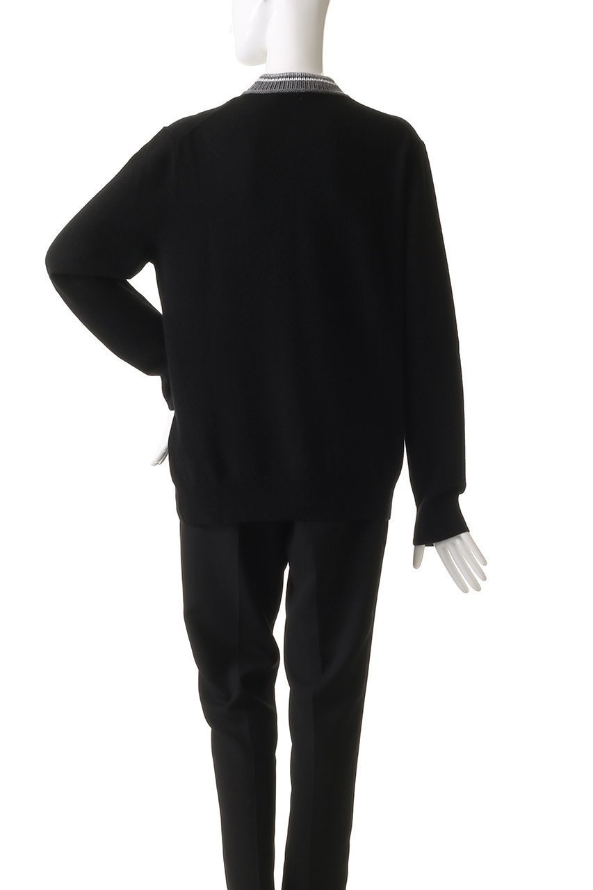 【ヌメロ ヴェントゥーノ/N°21】のクルーネック ニットトップス 人気、トレンドファッション・服の通販 founy(ファニー) 　ファッション　Fashion　レディースファッション　Fashion for Women　トップス・カットソー　Cut & Sew Tops　ニット　Knit Tops & Sweaters　カジュアルプルオーバー・ニットトップス　Pullovers & Knit Tops / Casual Pullovers　シンプル　Simple, Minimal　ボトム　Bottoms, Lower Wear　A/W・秋冬　Autumn/Winter　other-4|ID: prp329100004884623 ipo3291000000036462227