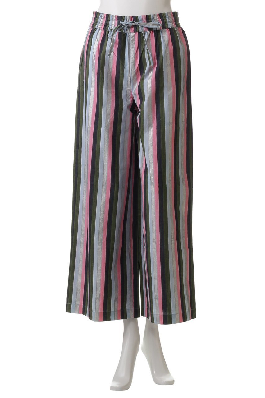 【エスゼット ブロックプリント/SZ Blockprints】のDRAWSTRING PANTS MULTI STRIPE ドロストワイドパンツ 人気、トレンドファッション・服の通販 founy(ファニー) ファッション Fashion レディースファッション Fashion for Women パンツ Pants & Trousers ストライプ Stripe, Striped Pattern ワイド Wide, Wide Fit other-2|ID: prp329100004884626 ipo3291000000036462246