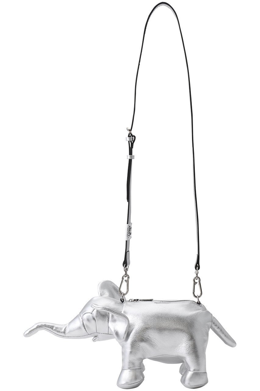 【メゾン ミハラヤスヒロ/Maison MIHARA YASUHIRO】の【UNISEX】DOLLS ELEPHANT ミニバッグ インテリア・キッズ・メンズ・レディースファッション・服の通販 founy(ファニー) 　ファッション　Fashion　レディースファッション　Fashion for Women　バッグ　Bags　ユニセックス　Unisex, Genderless　アクセサリー　Fashion Accessories　ショルダー　Shoulder, Shoulder Strap　パーティ　Party, Party Style　シルバー|ID: prp329100004884641 ipo3291000000036462355