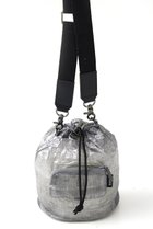【エーシーン/A SCENE】のKinchaku shoulder with Dyneema 人気、トレンドファッション・服の通販 founy(ファニー) ファッション Fashion レディースファッション Fashion for Women バッグ Bags ショルダー Shoulder, Shoulder Strap フロント Front, Front Design ポケット Pocket, Pocket Detail 巾着 Drawstring Bag, Kinchaku 軽量 Lightweight, Ultra Light thumbnail ブラック|ID: prp329100004884653 ipo3291000000036462474