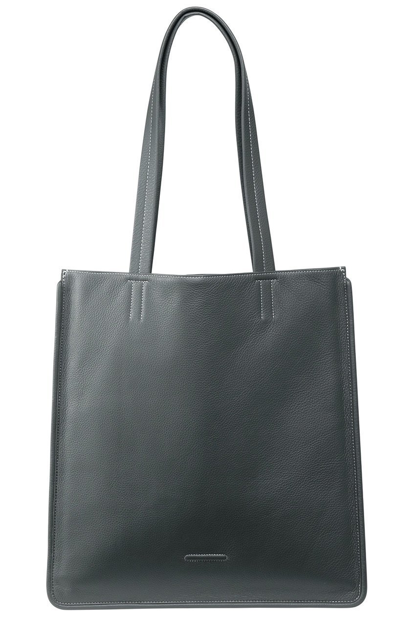 【オブジェクツアイオー/objcts.io】のフラットレザートート インテリア・キッズ・メンズ・レディースファッション・服の通販 founy(ファニー) 　ファッション　Fashion　レディースファッション　Fashion for Women　バッグ　Bags　クッション　Cushion, Throw Pillow　シンプル　Simple, Minimal　スマート　Smart, Elegant　財布　Wallet, Purse　ポケット　Pocket, Pocket Detail　ユニセックス　Unisex, Genderless　グレー|ID: prp329100004884666 ipo3291000000036462586