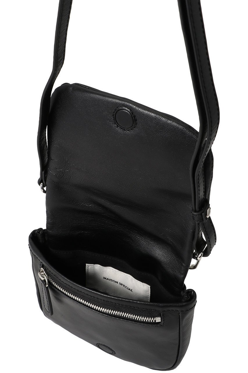 【メゾンスペシャル/MAISON SPECIAL】の【UNISEX】ゴートレザーフラップミニショルダーバック 人気、トレンドファッション・服の通販 founy(ファニー) 　ファッション　Fashion　レディースファッション　Fashion for Women　バッグ　Bags　ユニセックス　Unisex, Genderless　コンパクト　Compact, Small Size　ショルダー　Shoulder, Shoulder Strap　フラップ　Flap, Flap Pocket　ポケット　Pocket, Pocket Detail　other-5|ID: prp329100004884676 ipo3291000000036462662