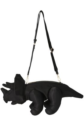 【メゾン ミハラヤスヒロ/Maison MIHARA YASUHIRO】 【UNISEX】DOLLS TRICERATOPS ショルダーバッグ大人の最旬トレンドファッション＆コーディネート founy(ファウニー) ファッション Fashion レディースファッション Fashion for Women トップス・カットソー Cut & Sew Tops バッグ Bags ユニセックス Unisex, Genderless モチーフ Motif, Design Theme ラップ Wrap, Wrap Design エレガント 上品 Elegant |ID:prp329100004884686