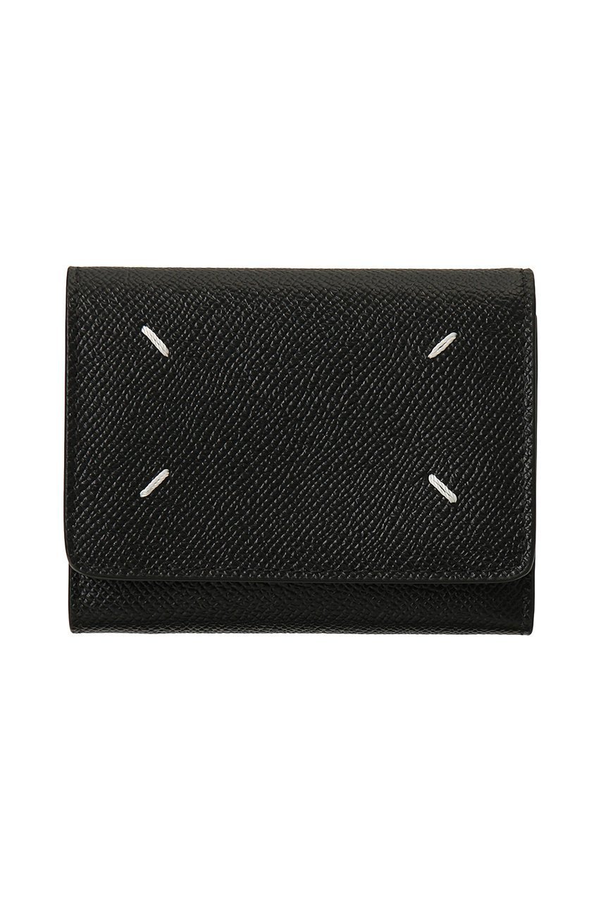 【メゾン マルジェラ/MAISON MARGIELA】の【UNISEX】三つ折り ジップウォレット インテリア・キッズ・メンズ・レディースファッション・服の通販 founy(ファニー) 　ファッション　Fashion　レディースファッション　Fashion for Women　ミニ財布・二つ折り財布　Wallets & Card Cases　ユニセックス　Unisex, Genderless　コンパクト　Compact, Small Size　シンプル　Simple, Minimal　ビジネス 仕事 通勤　Business / Work / Commuting　ポケット　Pocket, Pocket Detail　財布　Wallet, Purse　ブラック|ID: prp329100004884695 ipo3291000000036462811