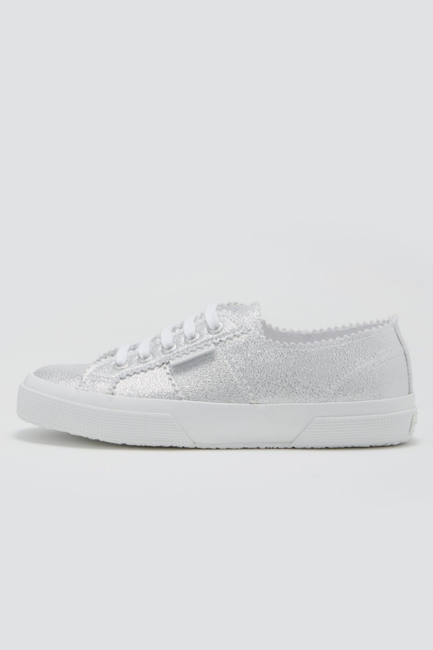 【ペリーコ/PELLICO】の【PELLICO×SUPERGA】グリッタースニーカー 大人の最旬トレンドファッション＆コーディネート founy(ファウニー) 　ファッション　Fashion　レディースファッション　Fashion for Women　クラシック　Classic, Timeless Style　サテン　Satin, Glossy Fabric　シューズ　Shoes, Footwear　シルバー　Silver, Metallic Silver　スニーカー　Sneakers, Trainers　レース　Lace, Lace Fabric　エレガント 上品　Elegant　other-3|ID: prp329100004884699 ipo3291000000036921305