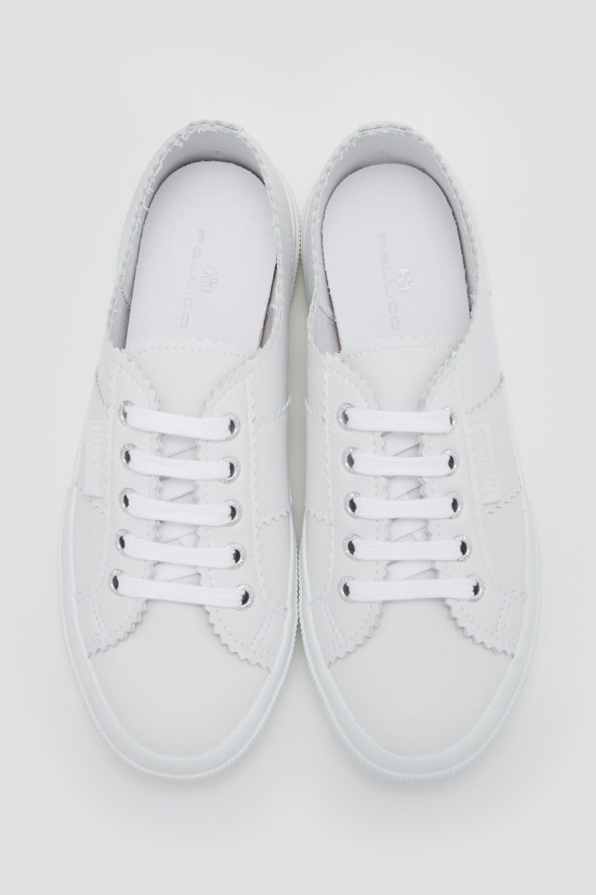 【ペリーコ/PELLICO】の【PELLICO×SUPERGA】撥水スニーカー(レイン対応) 大人の最旬トレンドファッション＆コーディネート founy(ファウニー) 　ファッション　Fashion　レディースファッション　Fashion for Women　インソール　Shoe Insole　クラシック　Classic, Timeless Style　サテン　Satin, Glossy Fabric　シューズ　Shoes, Footwear　シルバー　Silver, Metallic Silver　スニーカー　Sneakers, Trainers　ダブル　Double, Double-Breasted　レイン　Rain, Rainproof　レース　Lace, Lace Fabric　other-2|ID: prp329100004884700 ipo3291000000036921320