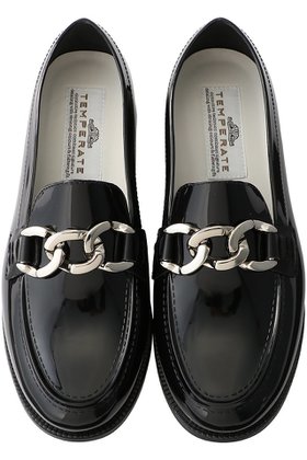 【テンパレイト/TEMPERATE】 AUSTIN チェーンローファー(レイン対応)人気、トレンドファッション・服の通販 founy(ファニー) ファッション Fashion レディースファッション Fashion for Women インソール Shoe Insole クラシック Classic, Timeless Style シューズ Shoes, Footwear シルバー Silver, Metallic Silver シンプル Simple, Minimal スタイリッシュ Stylish, Fashionable チェーン Chain, Chain Strap フォルム Silhouette, Form ラバー Rubber, Rubber Sole レイン Rain, Rainproof |ID:prp329100004884702