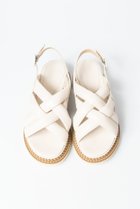 【ルカグロッシ/LucaGrossi】のパフィークロスベルトサンダル 人気、トレンドファッション・服の通販 founy(ファニー) ファッション Fashion レディースファッション Fashion for Women ベルト&ウエストマーク Belts & Waist Accessories サンダル Sandals, Summer Shoes ストラップサンダル Strappy Sandals, Strap Sandals リゾート Resort, Vacation Style エレガント 上品 Elegant thumbnail アイボリー|ID: prp329100004884705 ipo3291000000036463212