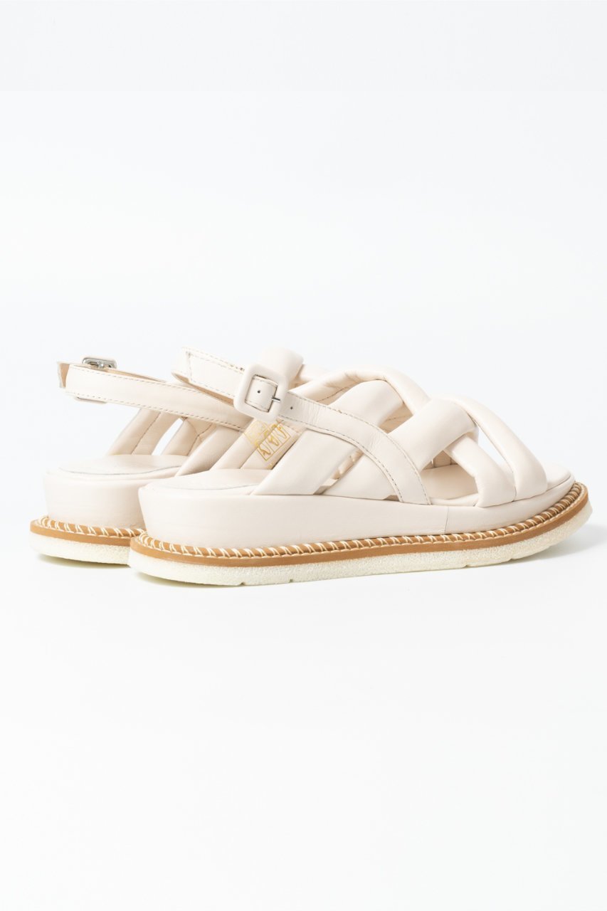 【ルカグロッシ/LucaGrossi】のパフィークロスベルトサンダル 人気、トレンドファッション・服の通販 founy(ファニー) 　ファッション　Fashion　レディースファッション　Fashion for Women　ベルト&ウエストマーク　Belts & Waist Accessories　サンダル　Sandals, Summer Shoes　ストラップサンダル　Strappy Sandals, Strap Sandals　リゾート　Resort, Vacation Style　エレガント 上品　Elegant　other-3|ID: prp329100004884705 ipo3291000000036463214