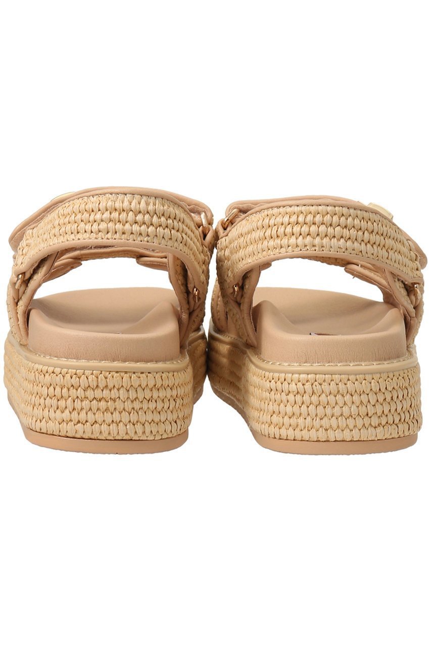 【スティーブマデン/STEVE MADDEN】のBIGMONA ダブルベルトラフィアサンダル 人気、トレンドファッション・服の通販 founy(ファニー) 　ファッション　Fashion　レディースファッション　Fashion for Women　ベルト&ウエストマーク　Belts & Waist Accessories　クラシック　Classic, Timeless Style　サンダル　Sandals, Summer Shoes　ダブル　Double, Double-Breasted　デニム　Denim, Jeans Material　フェミニン　Feminine, Girly　ラフィア　Raffia, Natural Straw　再入荷　Restock / Back in Stock　厚底　Platform Shoes　夏　Summer　other-3|ID: prp329100004884712 ipo3291000000036463301