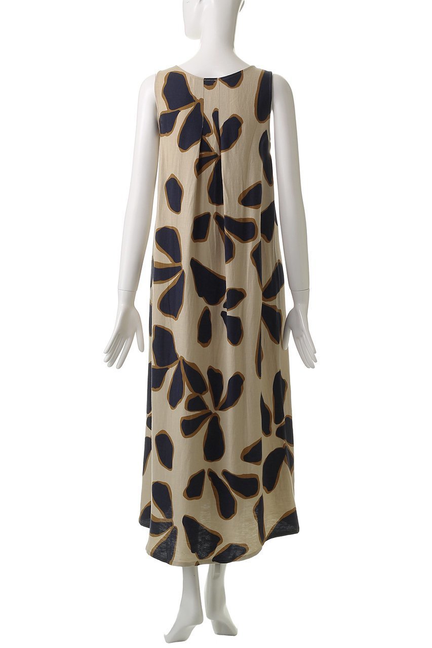 【ハンロ/HANRO】のノースリーブワンピース 人気、トレンドファッション・服の通販 founy(ファニー) 　ファッション　Fashion　レディースファッション　Fashion for Women　ワンピース　Dresses　チュニック　Tunic Tops & Dresses　エレガント 上品　Elegant　シンプル　Simple, Minimal　チュニック　Tunic, Long Top　ノースリーブ　Sleeveless, No-Sleeve　プリント　Print, Printed Pattern　リゾート　Resort, Vacation Style　リネン　Linen, Linen Fabric　夏　Summer　春　Spring　S/S・春夏　SS, Spring/Summer, Warm Season　other-4|ID: prp329100004884730 ipo3291000000036463445