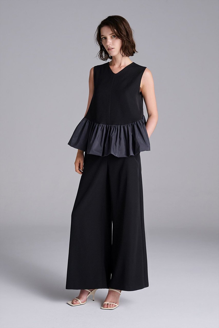 【アミカ/AMICA】のツイルワイドパンツ 人気、トレンドファッション・服の通販 founy(ファニー) 　ファッション　Fashion　レディースファッション　Fashion for Women　パンツ　Pants & Trousers　ロング　Long, Long-Length　ワイド　Wide, Wide Fit　other-8|ID: prp329100004884735 ipo3291000000036463496