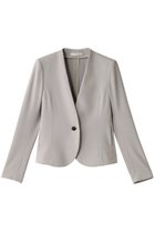 【ベイジ,/BEIGE,】のLUIZA(ルイーザ)/ノーカラージャケット L.Grey|ID: prp329100004884741 ipo3291000000036640753