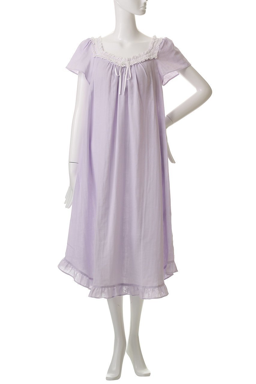 【ナナデコール/nanadecor】のカラーガーゼカップ付きアネモネドレス 人気、トレンドファッション・服の通販 founy(ファニー) 　ファッション　Fashion　レディースファッション　Fashion for Women　ワンピース　Dresses　フォーマル・パーティードレス・結婚式用ドレス　Elegant & Casual Dresses　チュニック　Tunic Tops & Dresses　お家時間・ステイホーム　Stay Home / At Home　スクエア　Square, Square Shape　チュニック　Tunic, Long Top　ドレス　Dress, One-Piece　フェミニン　Feminine, Girly　フリル　Frill, Ruffle　フレア　Flare, Flared　リラックス　Relax, Relaxed Fit　レース　Lace, Lace Fabric　other-2|ID: prp329100004884747 ipo3291000000036463591