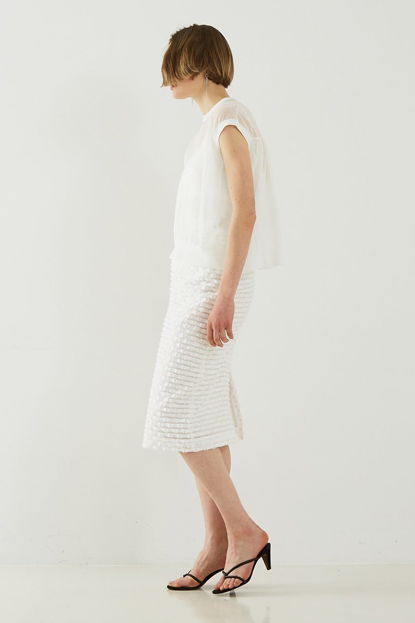 【デザイン ワークス/DESIGN WORKS】のボーダーカットJQスカート 人気、トレンドファッション・服の通販 founy(ファニー) 　ファッション　Fashion　レディースファッション　Fashion for Women　スカート　Skirts　ジャカード／ジャガード　Jacquard, Woven Pattern　ボーダー　Border, Stripe　other-7|ID: prp329100004884749 ipo3291000000036463609