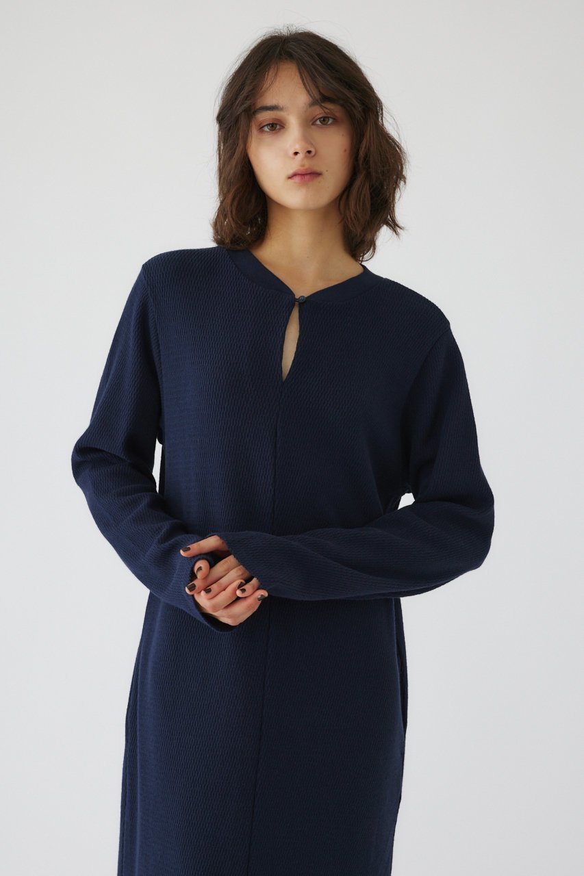 【リムアーク/RIM.ARK】のI line thermal OP/ワンピース 人気、トレンドファッション・服の通販 founy(ファニー) 　ファッション　Fashion　レディースファッション　Fashion for Women　ワンピース　Dresses　チュニック　Tunic Tops & Dresses　チュニック　Tunic, Long Top　マキシ　Maxi, Full Length　リラックス　Relax, Relaxed Fit　ロング　Long, Long-Length　other-3|ID: prp329100004884751 ipo3291000000036463623