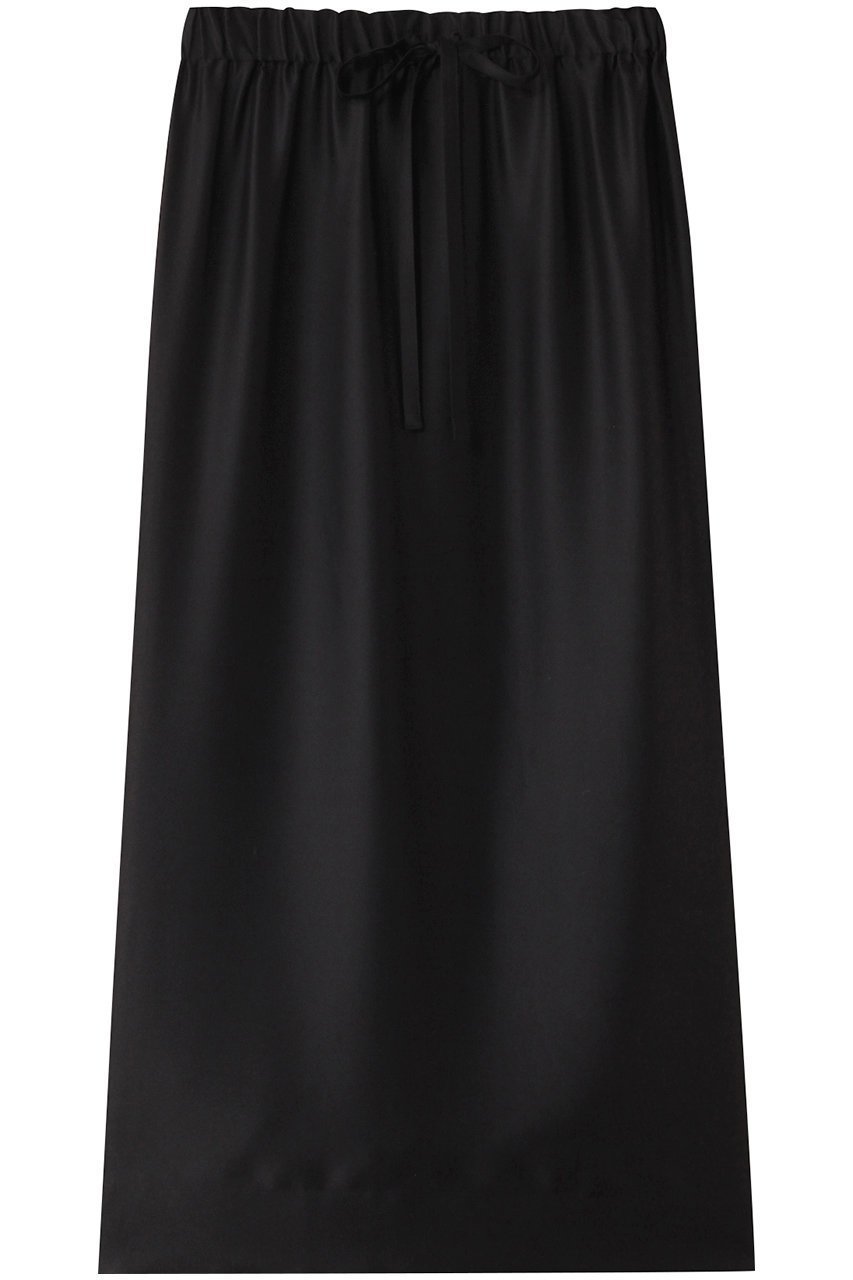 【ブラミンク/BLAMINK】の【BLMK】シルクインティメイトスカート インテリア・キッズ・メンズ・レディースファッション・服の通販 founy(ファニー) 　ファッション　Fashion　レディースファッション　Fashion for Women　スカート　Skirts　シルク　Silk, 100% Silk　ロング　Long, Long-Length　エレガント 上品　Elegant　定番　Standard, Basic Item　旅行　Travel　ブラック|ID: prp329100004884752 ipo3291000000036463630