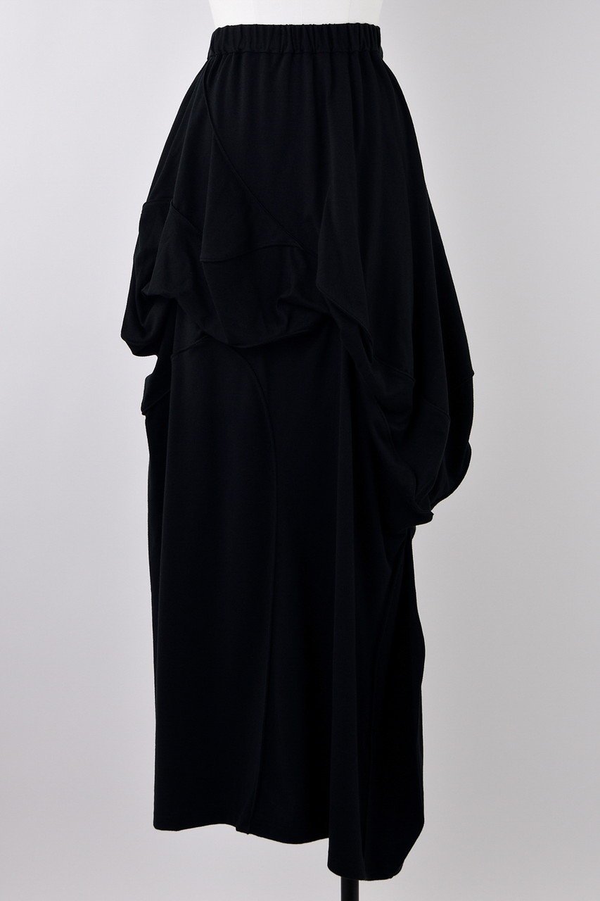 【ナゴンスタンス/nagonstans】のコーマ天竺 Bump SK/スカート インテリア・キッズ・メンズ・レディースファッション・服の通販 founy(ファニー) 　ファッション　Fashion　レディースファッション　Fashion for Women　スカート　Skirts　ロングスカート　Long Skirts / Maxi & Midi Skirts　おすすめ　Recommended / Our Picks　セットアップ　Set-Up, Coordinated Outfit　リラックス　Relax, Relaxed Fit　ロング　Long, Long-Length　Black|ID: prp329100004884759 ipo3291000000036463678
