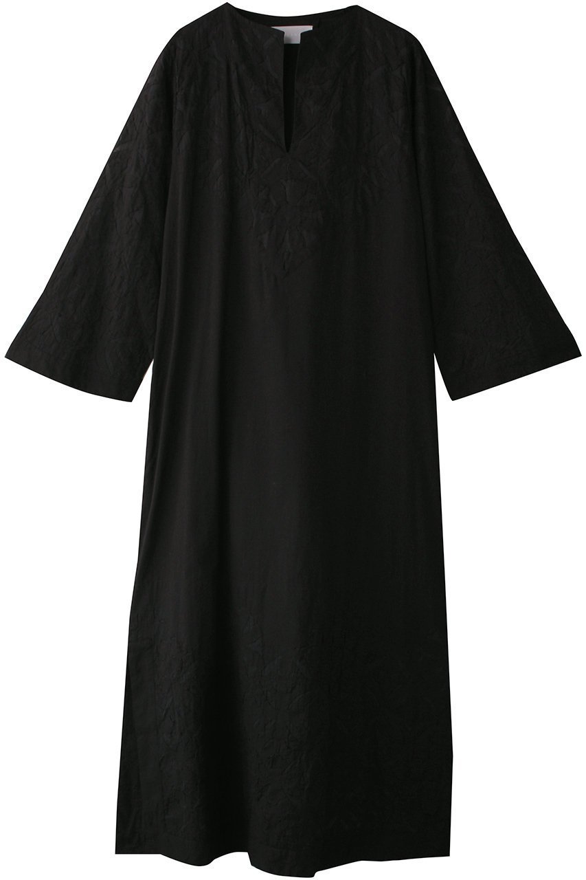 【マリリンムーン/MARILYN MOON】の【WALANCE】リバースアップリケカフタンドレス 人気、トレンドファッション・服の通販 founy(ファニー) 　ファッション　Fashion　レディースファッション　Fashion for Women　ワンピース　Dresses　フォーマル・パーティードレス・結婚式用ドレス　Elegant & Casual Dresses　チュニック　Tunic Tops & Dresses　インド　Indian Textile　オーガンジー　Organza Fabric　スリット　Slit, Slit Detail　スリーブ　Sleeve, Long Sleeve / Short Sleeve　チュニック　Tunic, Long Top　ロング　Long, Long-Length　ワイド　Wide, Wide Fit　ワーク　Workwear, Utility Style　夏　Summer　 other-1|ID: prp329100004884763 ipo3291000000036463703