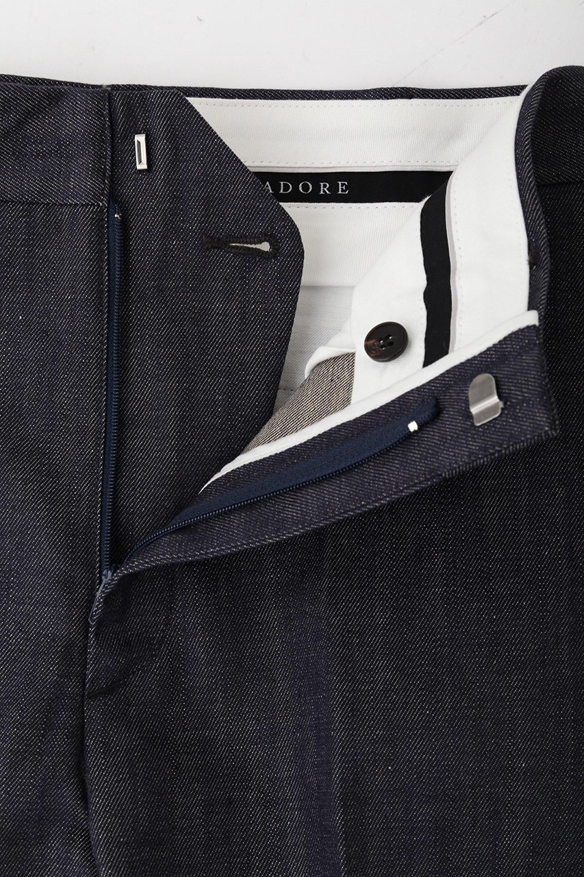 【アドーア/ADORE】のSERGE de bleu x ADORE クラシックトラウザーズ セミフレア 人気、トレンドファッション・服の通販 founy(ファニー) 　ファッション　Fashion　レディースファッション　Fashion for Women　パンツ　Pants & Trousers　エレガント 上品　Elegant　カットソー　Cut and Sewn Top　スタンダード　Standard, Basic　デニム　Denim, Jeans Material　ドレス　Dress, One-Piece　フレア　Flare, Flared　別注　Limited Edition, Custom Order　other-2|ID: prp329100004884779 ipo3291000000036463834