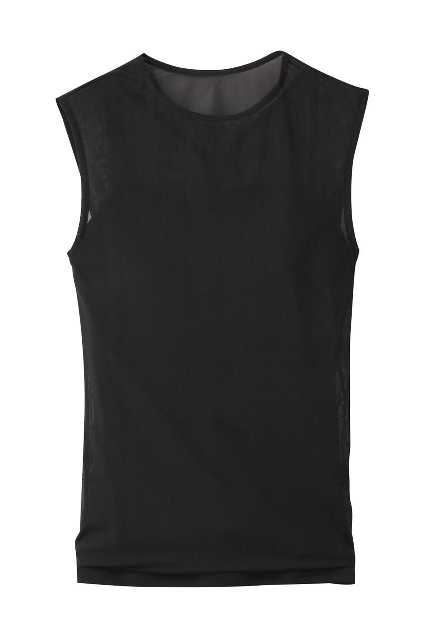 【アルアバイル/allureville】の【SPEED】 シースルートップ インテリア・キッズ・メンズ・レディースファッション・服の通販 founy(ファニー) 　ファッション　Fashion　レディースファッション　Fashion for Women　トップス・カットソー　Cut & Sew Tops　キャミソール&ノースリーブ　Camisoles & Sleeveless Tops　シャツ・ブラウス・オフィスカジュアル　Elegant Blouses & Button-Ups　ロングTシャツ・Tシャツ　Longline T-Shirts & Tees　カットソー・ベーシックTシャツ　Cut-and-Sewn Tops / Stretch Tees & Basics　キャミソール　Camisole, Spaghetti Strap Top　タンク　Tank Top, Sleeveless Top　トレンド　Trend, Trending Now　ビーチ　Beach, Seaside　リゾート　Resort, Vacation Style　ワーク　Workwear, Utility Style　ブラック|ID: prp329100004884780 ipo3291000000036463837