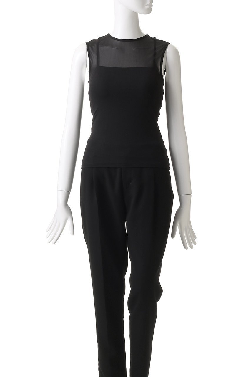 【アルアバイル/allureville】の【SPEED】 シースルートップ 人気、トレンドファッション・服の通販 founy(ファニー) 　ファッション　Fashion　レディースファッション　Fashion for Women　トップス・カットソー　Cut & Sew Tops　キャミソール&ノースリーブ　Camisoles & Sleeveless Tops　シャツ・ブラウス・オフィスカジュアル　Elegant Blouses & Button-Ups　ロングTシャツ・Tシャツ　Longline T-Shirts & Tees　カットソー・ベーシックTシャツ　Cut-and-Sewn Tops / Stretch Tees & Basics　キャミソール　Camisole, Spaghetti Strap Top　タンク　Tank Top, Sleeveless Top　トレンド　Trend, Trending Now　ビーチ　Beach, Seaside　リゾート　Resort, Vacation Style　ワーク　Workwear, Utility Style　other-2|ID: prp329100004884780 ipo3291000000036463838