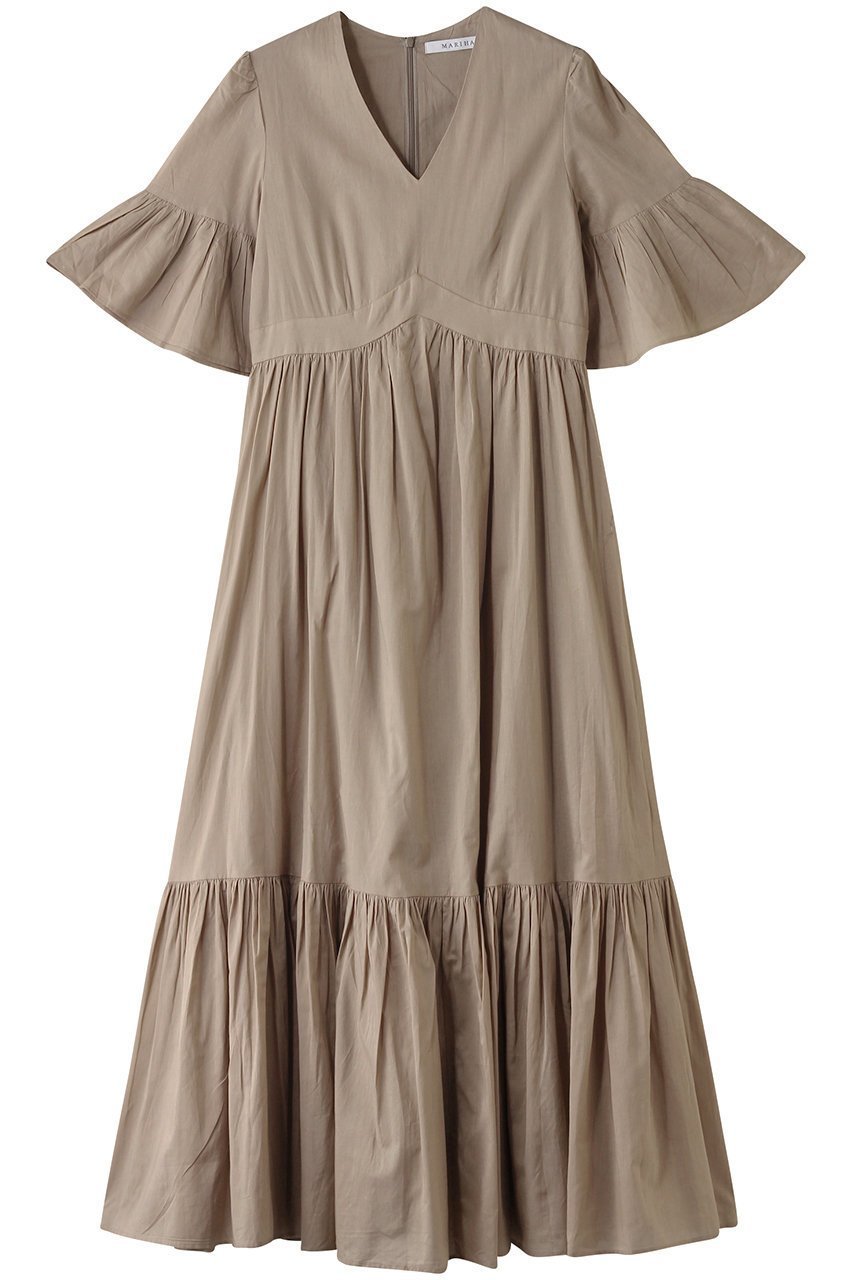 【マルティニーク/martinique】の【MARIHA】すずらんのドレス 人気、トレンドファッション・服の通販 founy(ファニー) 　ファッション　Fashion　レディースファッション　Fashion for Women　ワンピース　Dresses　フォーマル・パーティードレス・結婚式用ドレス　Elegant & Casual Dresses　チュニック　Tunic Tops & Dresses　おすすめ　Recommended / Our Picks　ギャザー　Gathered, Ruffled　ジュエリー　Jewelry, Accessories　スリーブ　Sleeve, Long Sleeve / Short Sleeve　チュニック　Tunic, Long Top　ドレス　Dress, One-Piece　バランス　Balance, Style Balance　ロング　Long, Long-Length　エレガント 上品　Elegant　 other-1|ID: prp329100004884789 ipo3291000000036463902