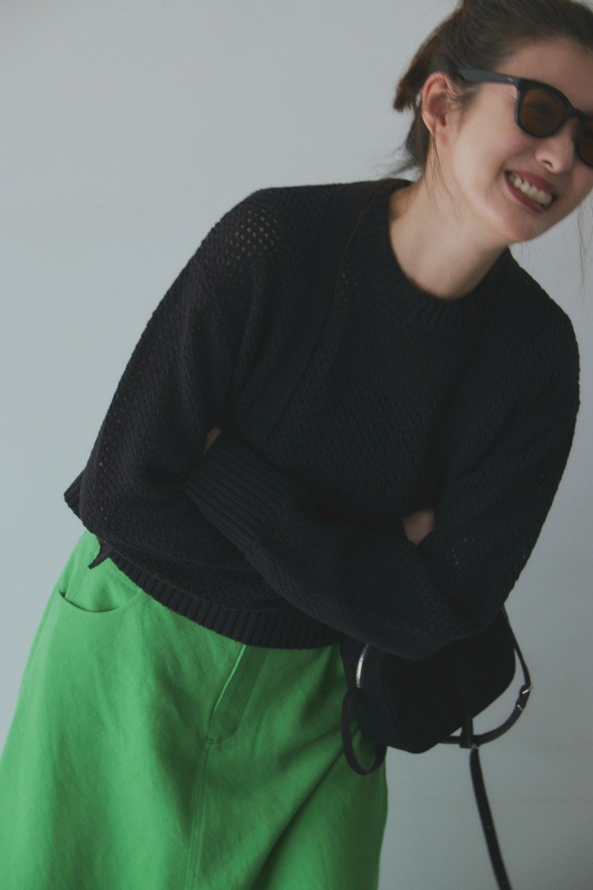 【マイ ウィークネス/MY WEAKNESS】のKnit Ensemble 人気、トレンドファッション・服の通販 founy(ファニー) 　ファッション　Fashion　レディースファッション　Fashion for Women　トップス・カットソー　Cut & Sew Tops　ニット　Knit Tops & Sweaters　アンサンブルニット　Knit Ensembles & Twin Sets　シャツ・ブラウス・オフィスカジュアル　Elegant Blouses & Button-Ups　ロングTシャツ・Tシャツ　Longline T-Shirts & Tees　カットソー・ベーシックTシャツ　Cut-and-Sewn Tops / Stretch Tees & Basics　アンサンブル　Ensemble Set　カーディガン　Cardigan, Knitwear　クロップド　Cropped, Short Length　ショート　Short, Short Length　シンプル　Simple, Minimal　スリーブ　Sleeve, Long Sleeve / Short Sleeve　ノースリーブ　Sleeveless, No-Sleeve　バランス　Balance, Style Balance　メッシュ　Mesh, Net Fabric　夏　Summer　長袖　Long Sleeve, Full Sleeve　other-8|ID: prp329100004884792 ipo3291000000036463932