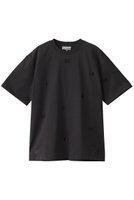 【ガニー/GANNI】のHeavy CottonラインストーンドロップショルダーTシャツ 人気、トレンドファッション・服の通販 founy(ファニー) ファッション Fashion レディースファッション Fashion for Women トップス・カットソー Cut & Sew Tops シャツ・ブラウス・オフィスカジュアル Elegant Blouses & Button-Ups ロングTシャツ・Tシャツ Longline T-Shirts & Tees カットソー・ベーシックTシャツ Cut-and-Sewn Tops / Stretch Tees & Basics ショルダー Shoulder, Shoulder Strap ショート Short, Short Length シンプル Simple, Minimal ストーン Stone, Gem-Like スリーブ Sleeve, Long Sleeve / Short Sleeve デニム Denim, Jeans Material ドロップ Drop Shoulder, Dropped Style フォルム Silhouette, Form ラグジュアリー Luxury, Elegant |ID:prp329100004884801