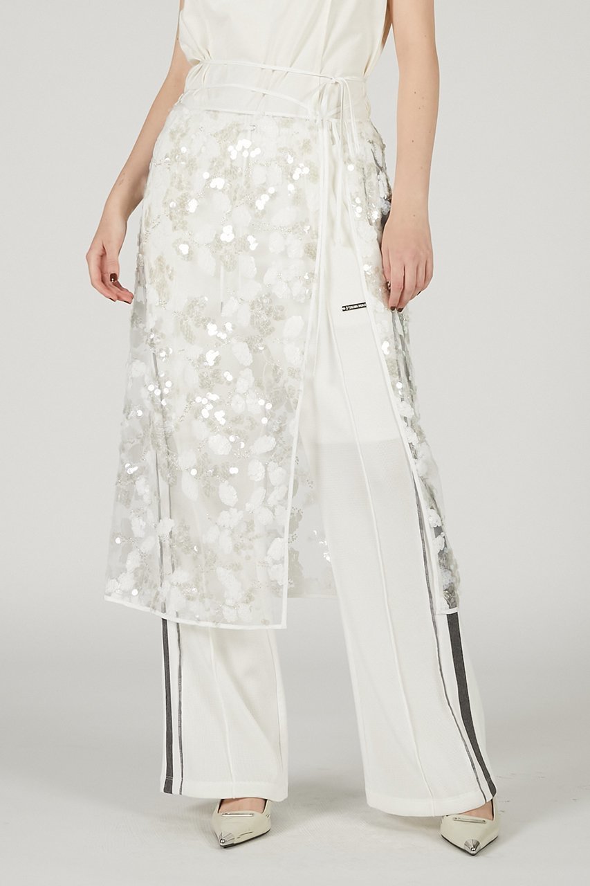 【プランク プロジェクト/PRANK PROJECT】のスパングルラップスカート / Spangle Wrap Skirt 人気、トレンドファッション・服の通販 founy(ファニー) 　ファッション　Fashion　レディースファッション　Fashion for Women　スカート　Skirts　ロングスカート　Long Skirts / Maxi & Midi Skirts　スパンコール　Sequins, Sequin Embellishment　チュール　Tulip, Tulip Motif　ファブリック　Fabric, Textile　ラップ　Wrap, Wrap Design　ロング　Long, Long-Length　other-8|ID: prp329100004884805 ipo3291000000036464034