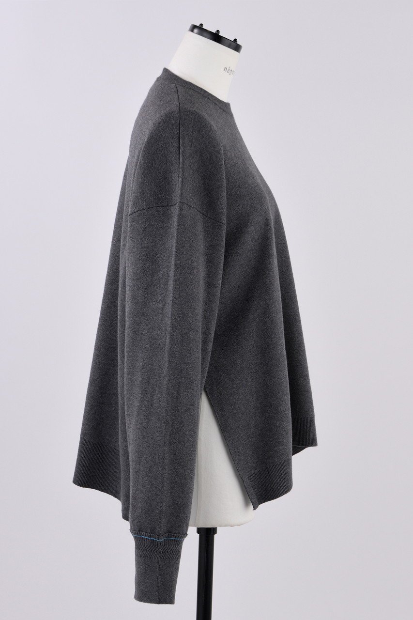 【ナゴンスタンス/nagonstans】のスリットP.O/プルオーバー 人気、トレンドファッション・服の通販 founy(ファニー) 　ファッション　Fashion　レディースファッション　Fashion for Women　トップス・カットソー　Cut & Sew Tops　ニット　Knit Tops & Sweaters　カジュアルプルオーバー・ニットトップス　Pullovers & Knit Tops / Casual Pullovers　コンパクト　Compact, Small Size　スリット　Slit, Slit Detail　ベーシック　Basic, Essential　other-4|ID: prp329100004884820 ipo3291000000036464155