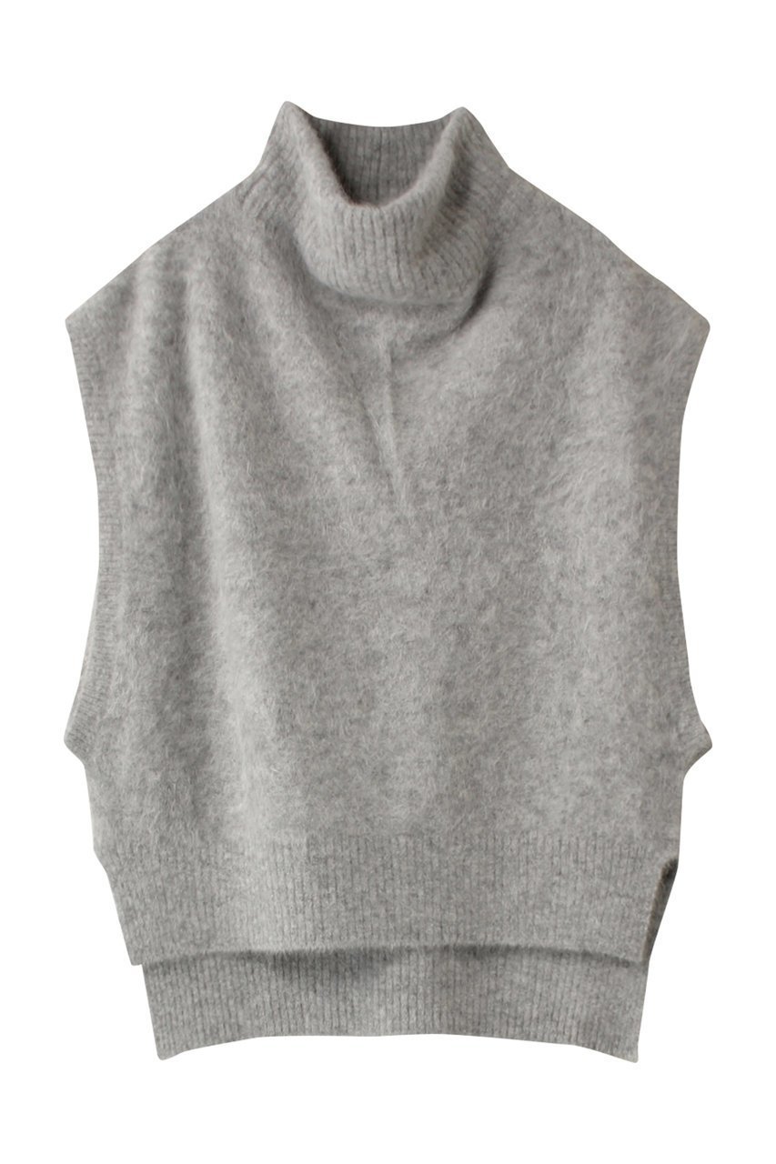 【プレインピープル/PLAIN PEOPLE】のアルパカナイロンニュアンスネックニットベスト 人気、トレンドファッション・服の通販 founy(ファニー) 　ファッション　Fashion　レディースファッション　Fashion for Women　トップス・カットソー　Cut & Sew Tops　ニット　Knit Tops & Sweaters　ベスト&ジレ / 重ね着スタイル　Vests & Gilets　カジュアルプルオーバー・ニットトップス　Pullovers & Knit Tops / Casual Pullovers　スタイリッシュ　Stylish, Fashionable　ベスト　Vest, Waistcoat　 other-1|ID: prp329100004884828 ipo3291000000036464212