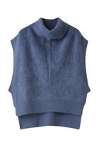 【プレインピープル/PLAIN PEOPLE】のアルパカナイロンニュアンスネックニットベスト 人気、トレンドファッション・服の通販 founy(ファニー) ファッション Fashion レディースファッション Fashion for Women トップス・カットソー Cut & Sew Tops ニット Knit Tops & Sweaters ベスト&ジレ / 重ね着スタイル Vests & Gilets カジュアルプルオーバー・ニットトップス Pullovers & Knit Tops / Casual Pullovers スタイリッシュ Stylish, Fashionable ベスト Vest, Waistcoat thumbnail ブルー|ID: prp329100004884828 ipo3291000000036464214